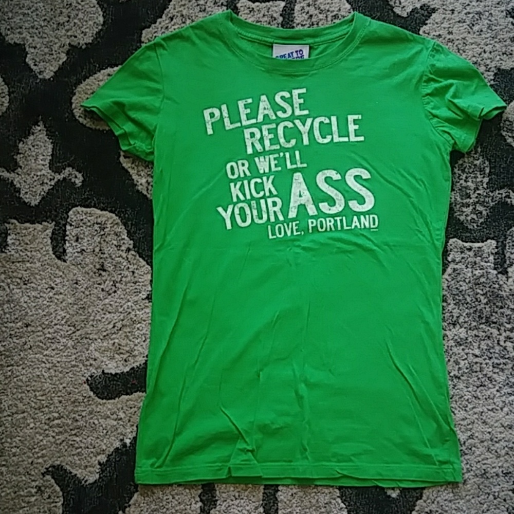 Portland,OR. Funny novelty Tee Shirt
